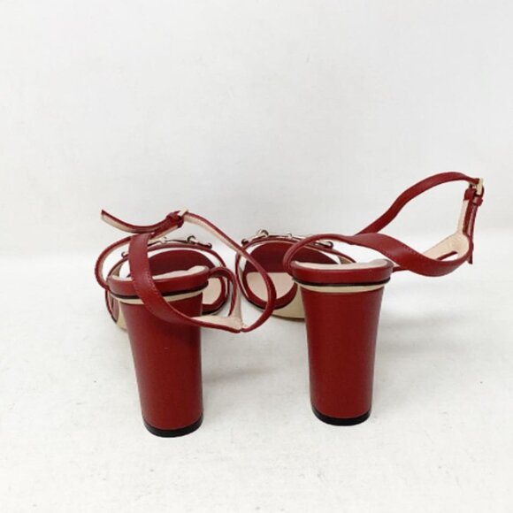 Gucci #JGDL7V Horsebit Platform Heels Size 38 - Picture 3 of 7